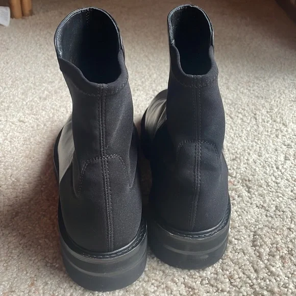 Stuart Weitzman 5050 Leather Lift Bootie Boot Size 10 Narrow AA - Picture 8 of 11